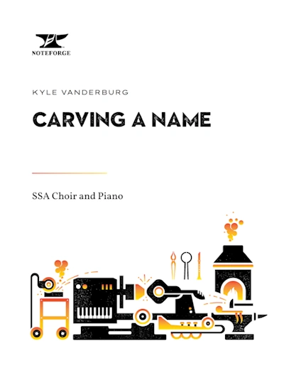 Sheet Music cover for Carving a Name