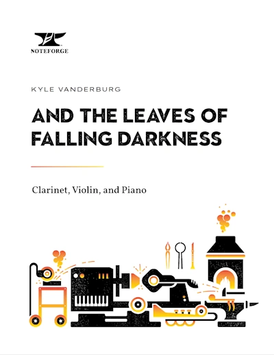 Sheet Music cover for and the Leaves of Falling Darkness